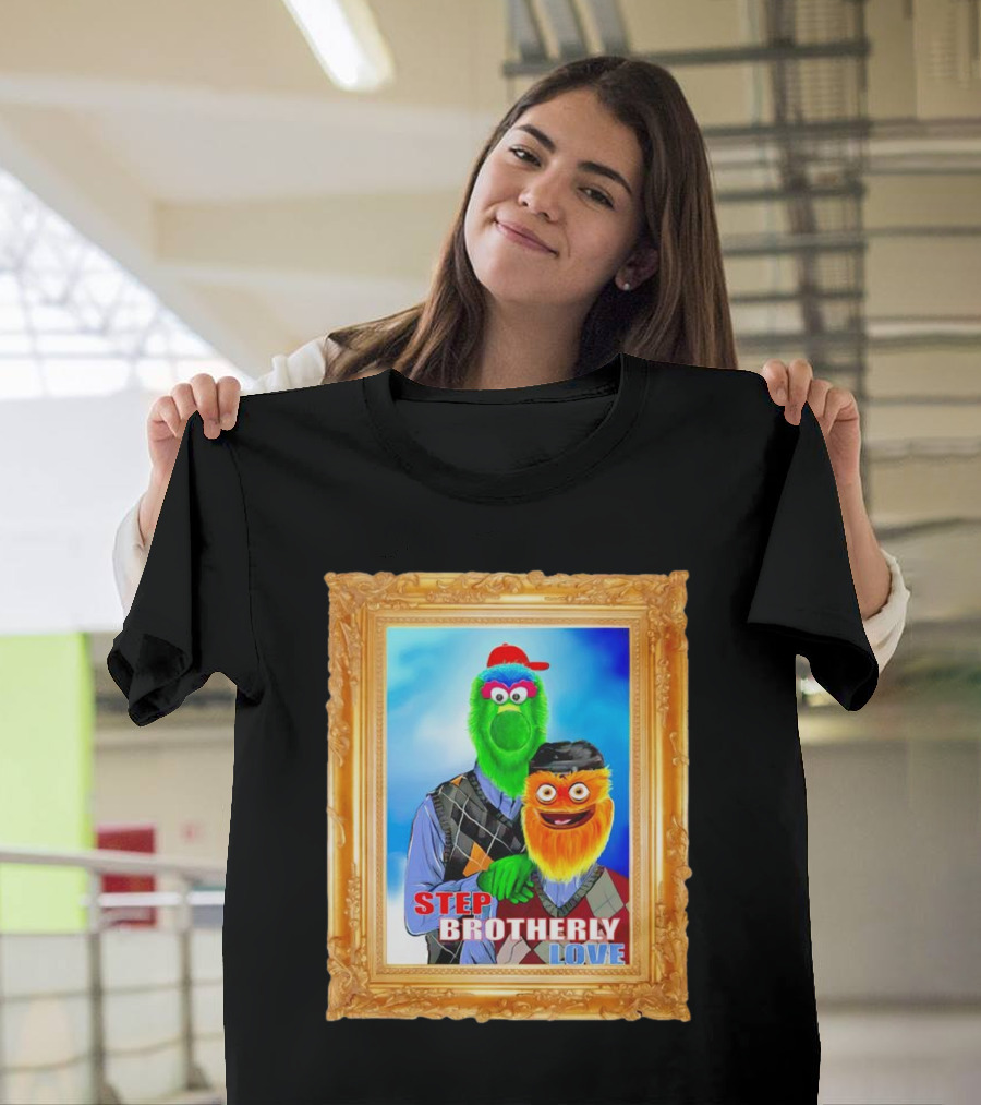 Philly Fuzz Brothers Step Brotherly Love Framed T-Shirt
