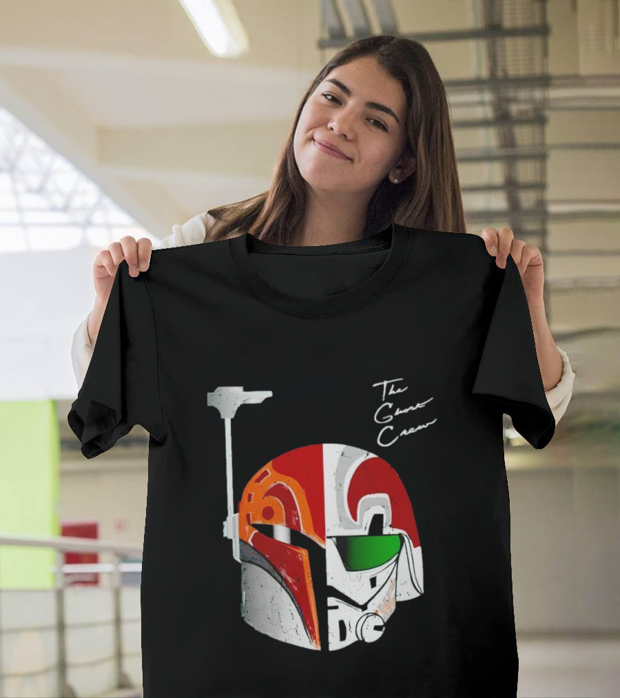 The Ghost Crew Sabine Wren and Ezra Bridger Helmet T-Shirt