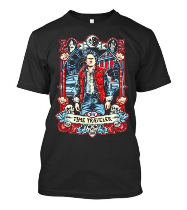 Back To The Future Retro Time Traveler T-Shirt