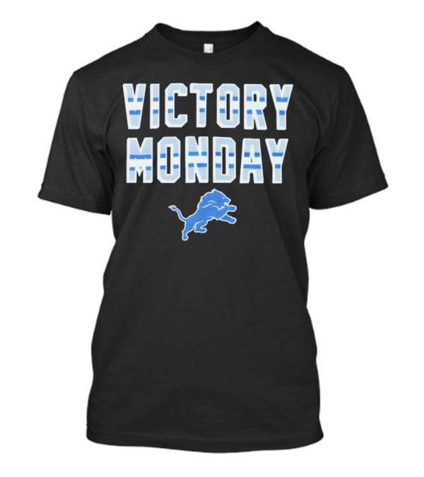 Victory Monday Detroit Lions Football Fan T-Shirt
