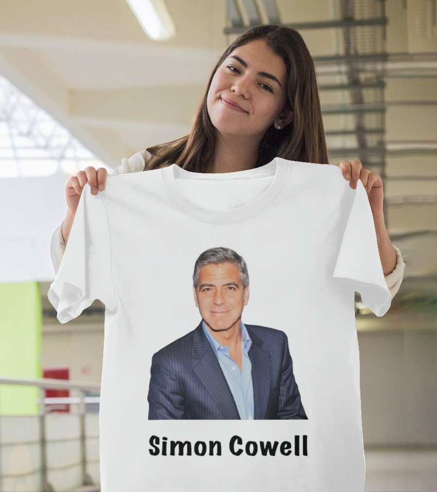 George Clooney Simon Cowell T-Shirt
