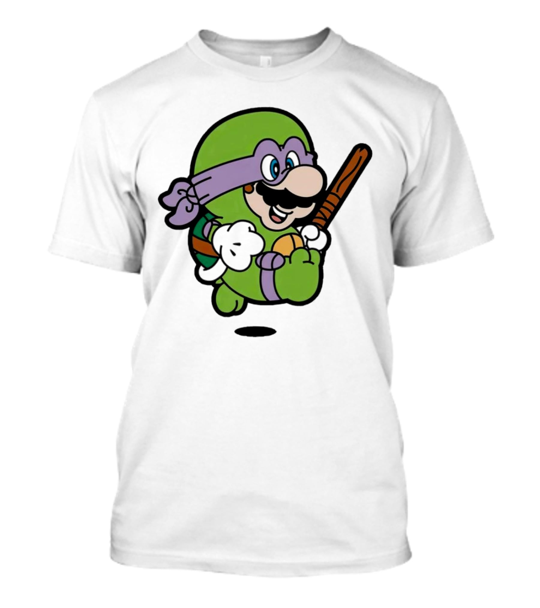 Mario Super Donny Bro Ninja Parody Character T-Shirt