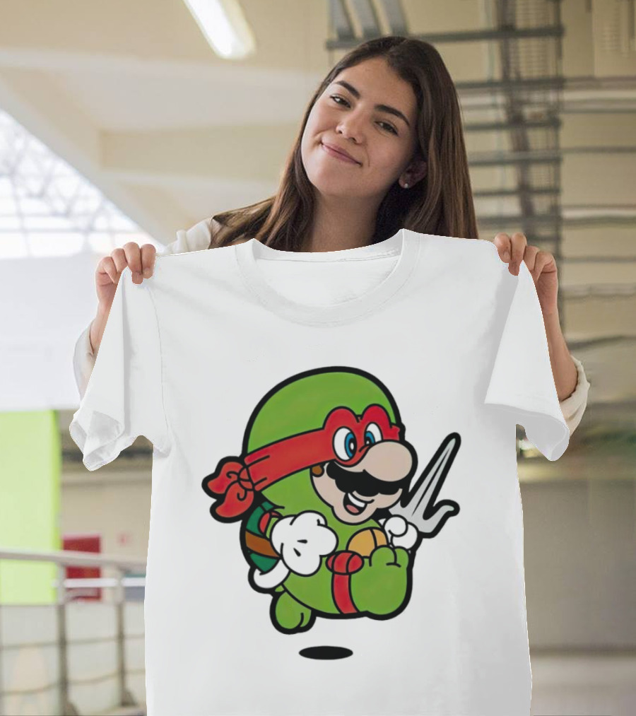Super Mario Raph Ninja Bro Adventures T-Shirt