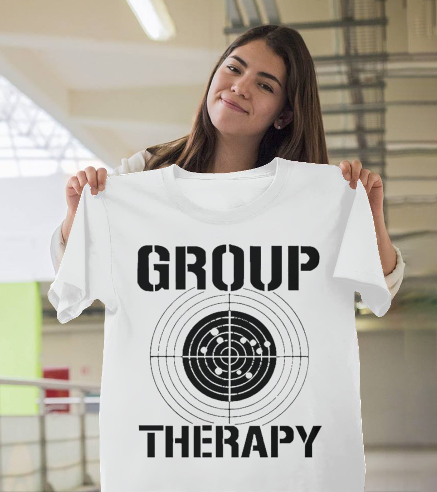 Group Therapy Bullseye Target Concentric Rings T-Shirt