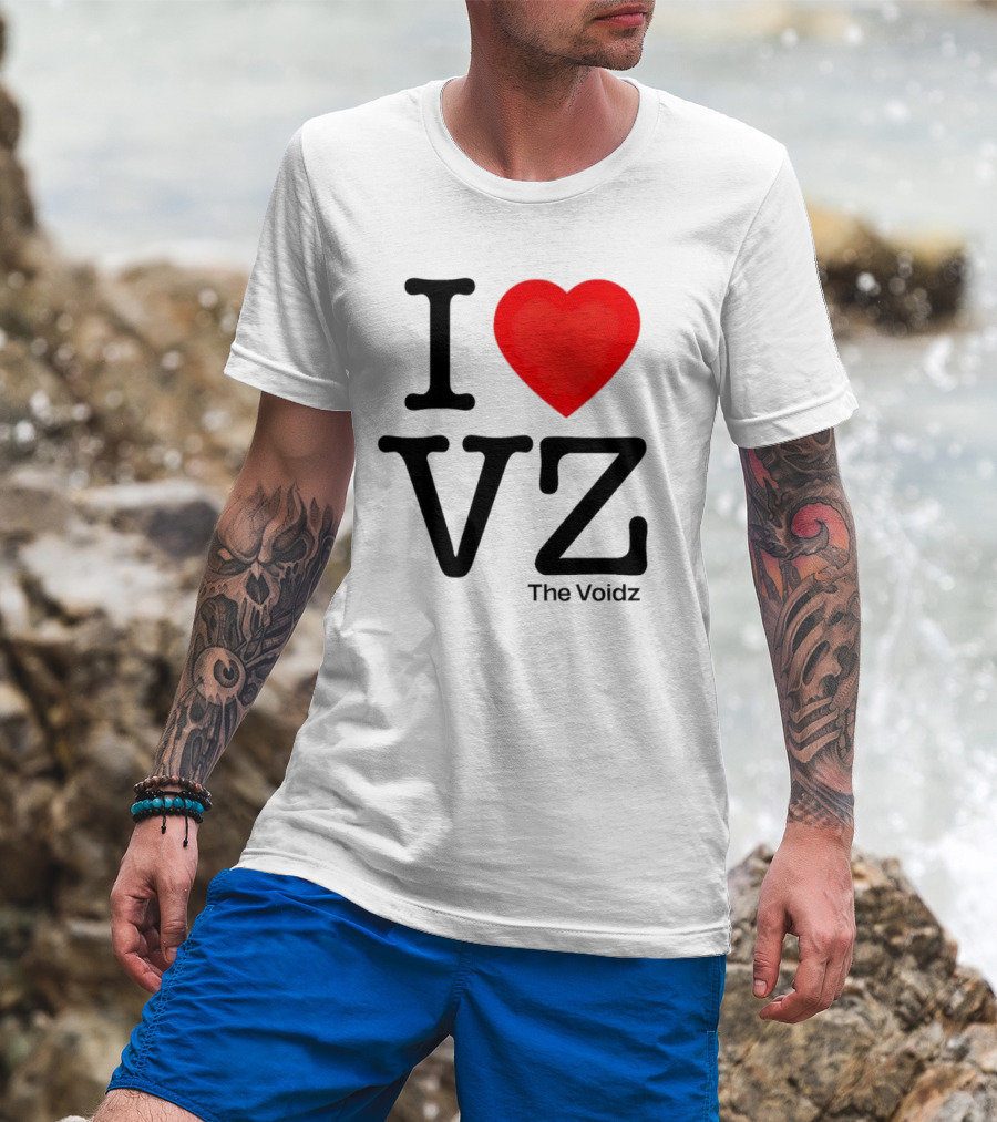 I Heart VZ The Voidz Band Merchandise T-Shirt