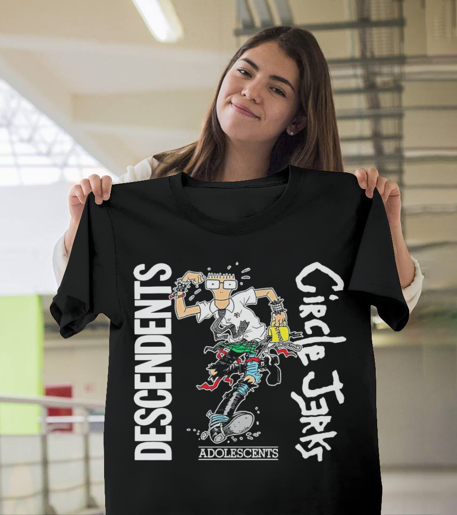 Descendents Circle Jerks Adolescents Tour T-Shirt