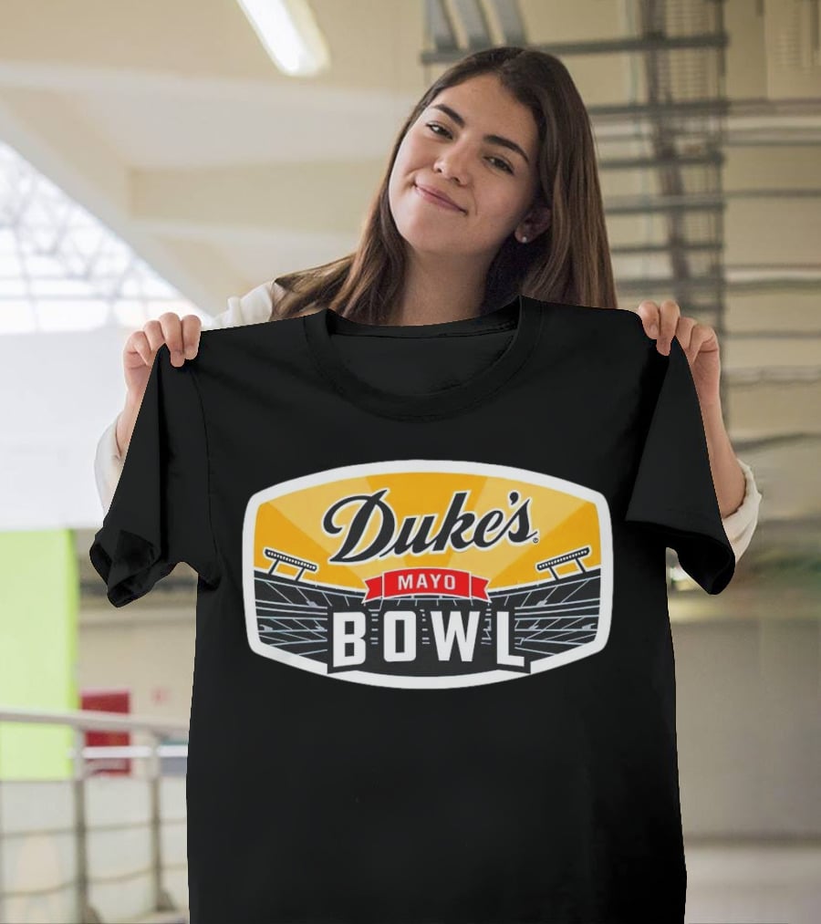 Duke’s Mayo Bowl Stadium Branding Football Event Merchandise T-Shirt