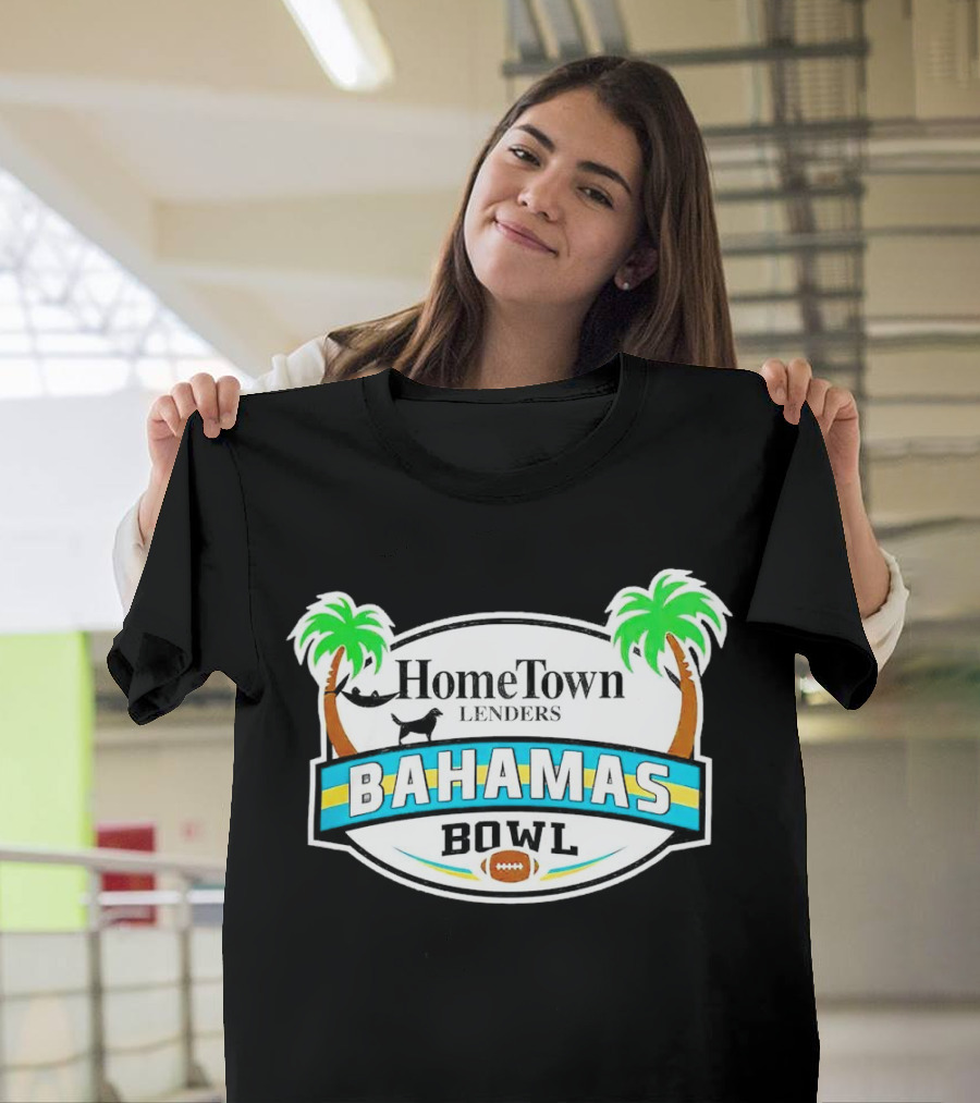 HomeTown Lenders Bahamas Bowl Palms Football T-Shirt