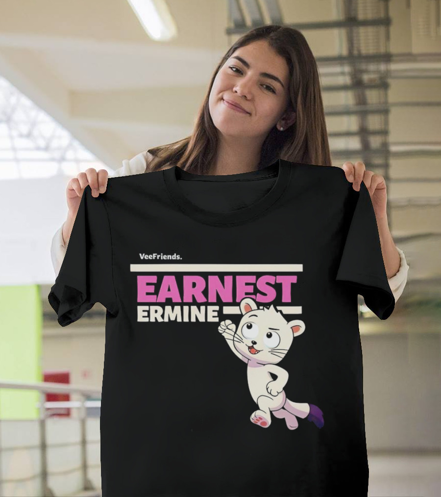 VeeFriends Earnest Ermine Character T-Shirt