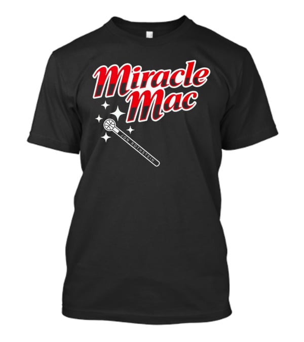 Miracle Mac Jon Rothstein Basketball Microphone Stars T-Shirt