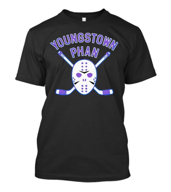 Youngstown Phan Jason Voorhees Mask Hockey Sticks T-Shirt