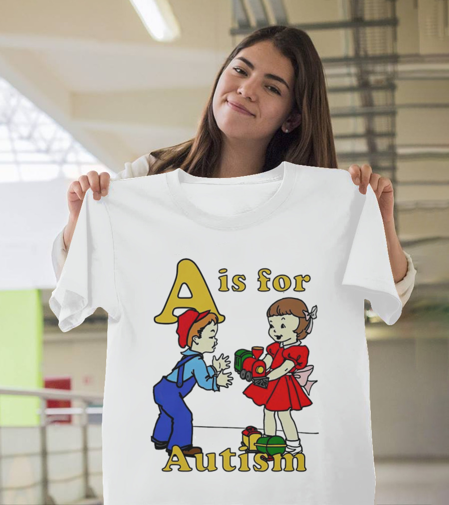 A is for Autism Train Toys Children Classic T-Shirt