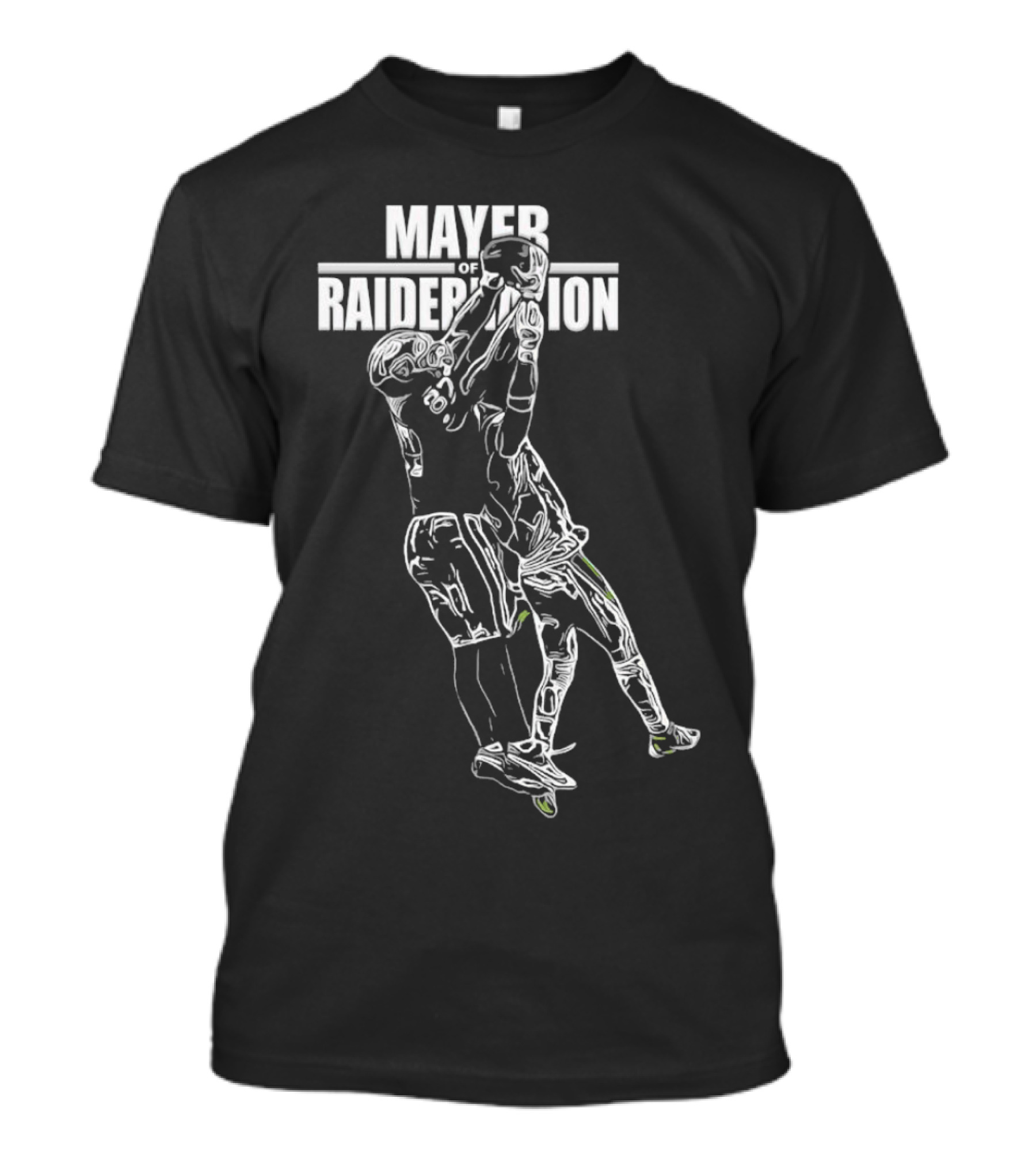 Mayer Of Raidernation Football Action T-Shirt
