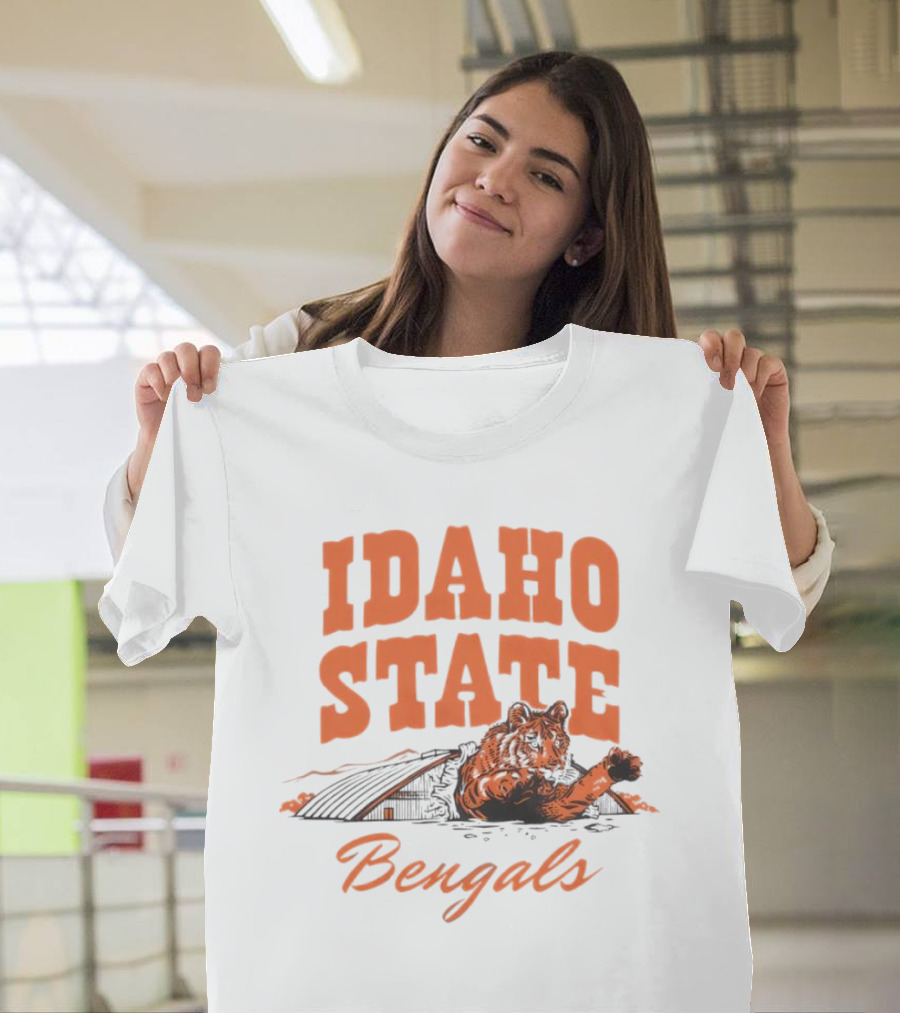Idaho State Bengals Tiger T-Shirt