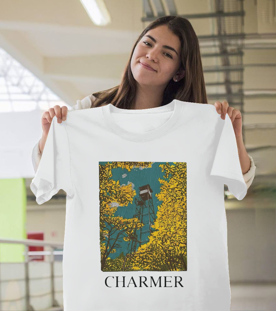 Charmer Fire Watch Tower Golden Foliage T-Shirt