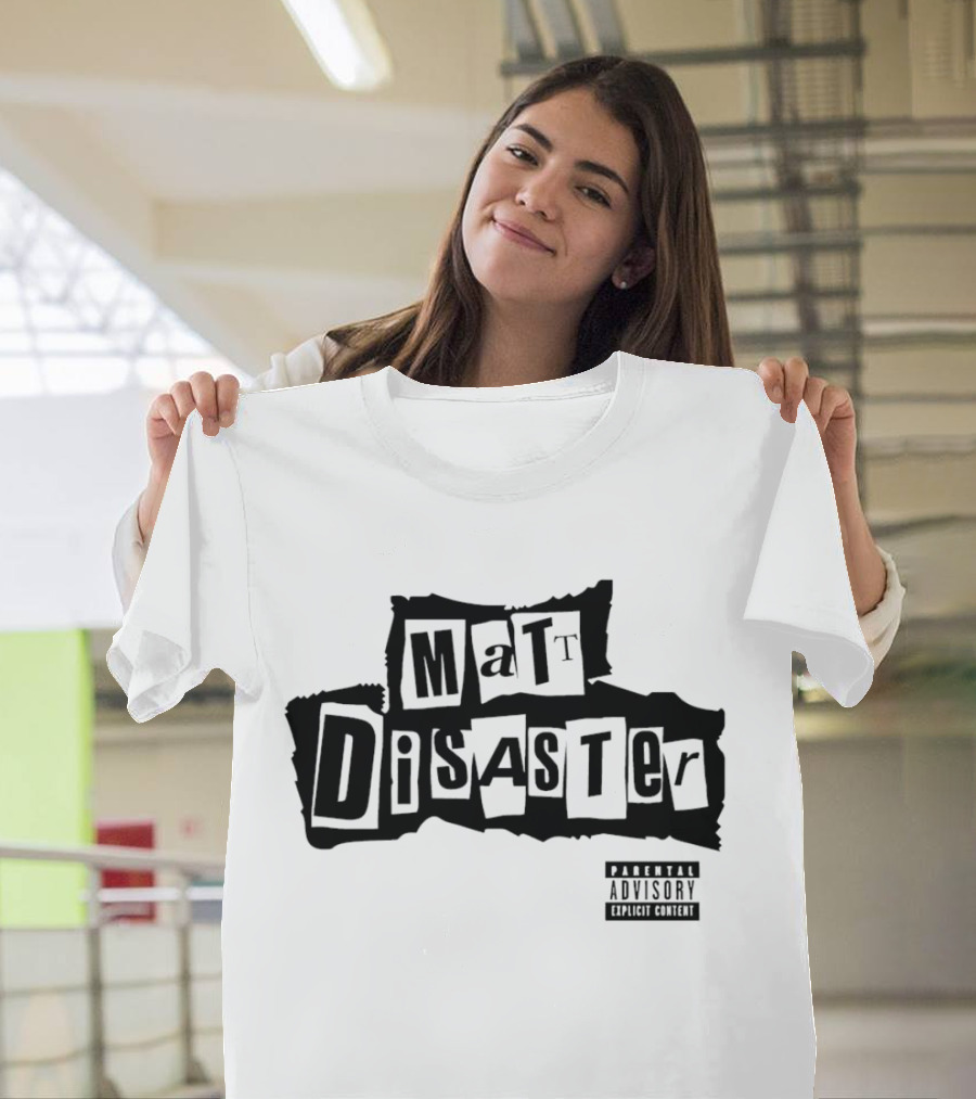 Matt Disaster Explicit Content Mr. Pink T-Shirt