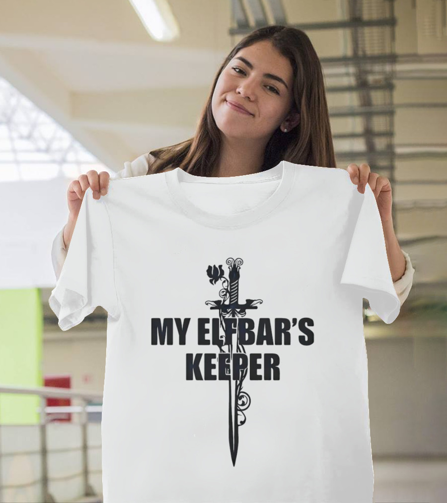 My Elfbar's Keeper Sword and Rose T-Shirt