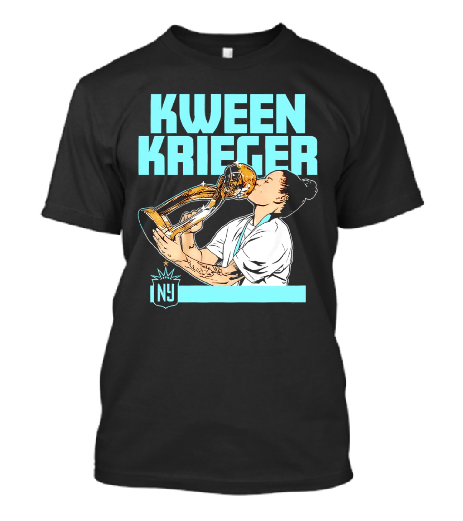NJ NY Gotham FC Kween Krieger T-Shirt
