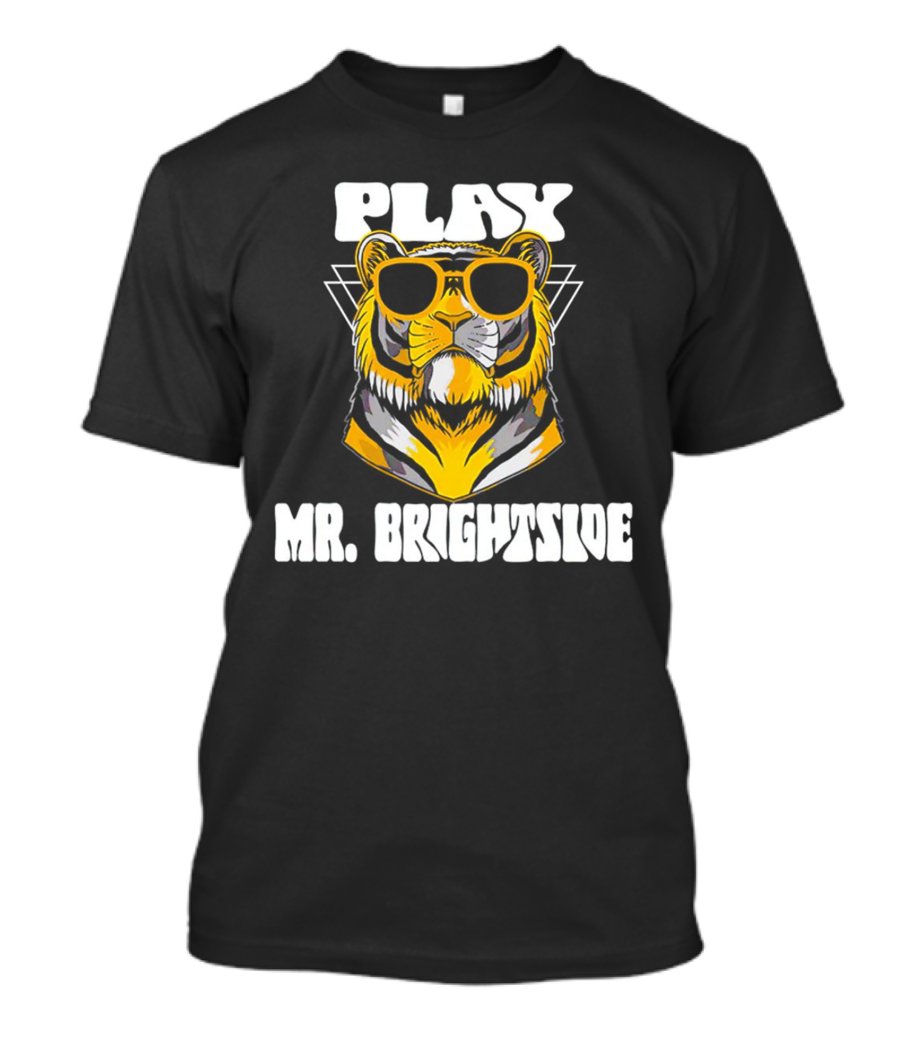 Play Mr. Brightside Tiger Sunglasses T-Shirt