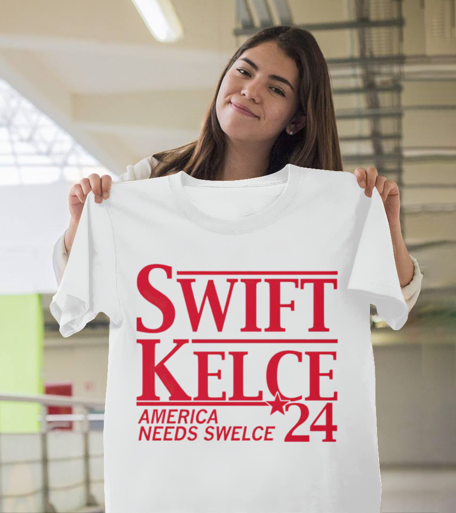 Swift Kelce 2024 America Needs Swelce T-Shirt