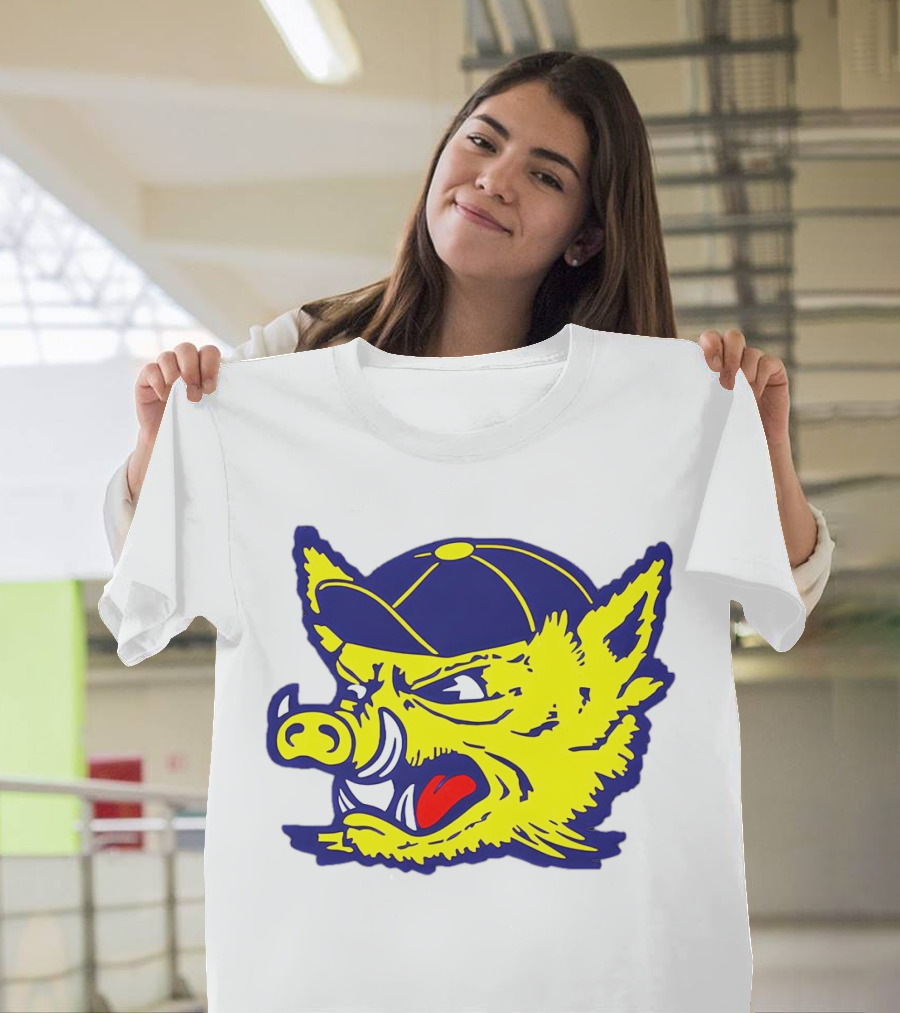 Vamos Javelinas Texas Football Fierce Yellow Mascot T-Shirt