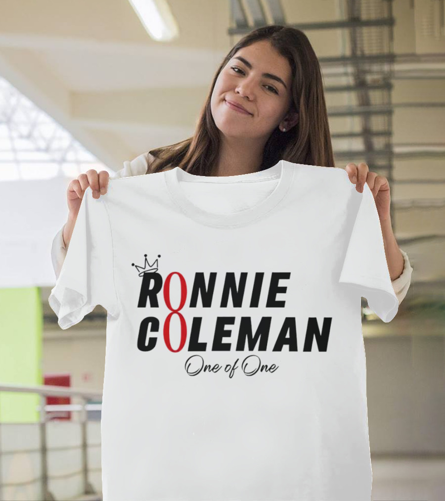 Ronnie Coleman One Of One Crown Icon 8 T-Shirt