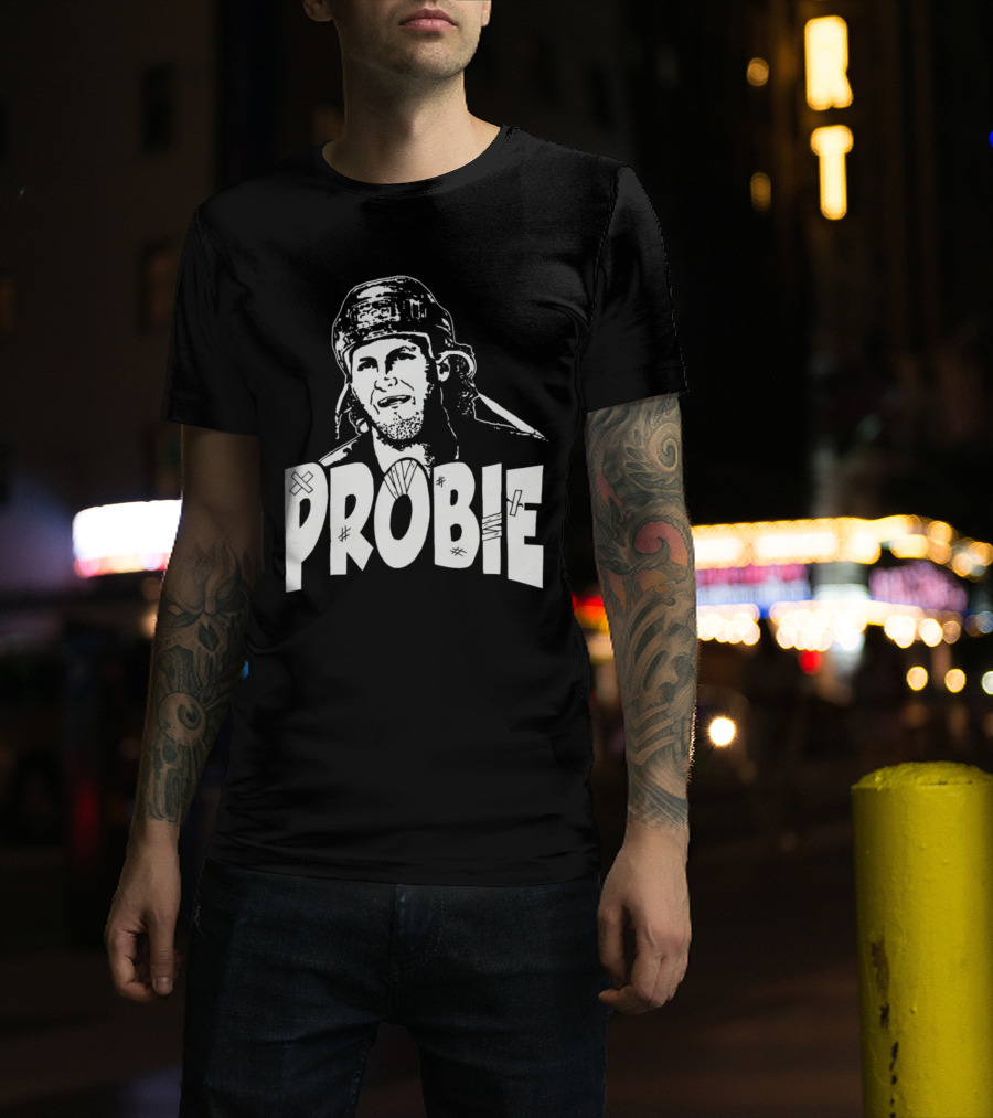 Bob Probert Probie Hockey T-Shirt