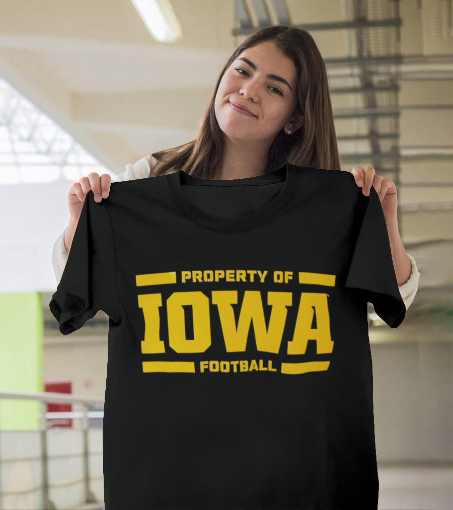 Kirk Ferentz Property Of Iowa Football Iowa T-Shirt