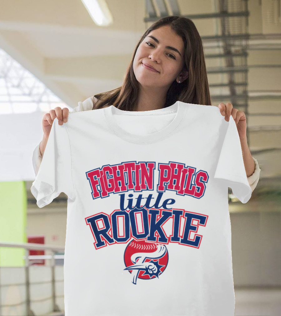 Fightin Phils Little Rookie Baseball Toddler T-Shirt