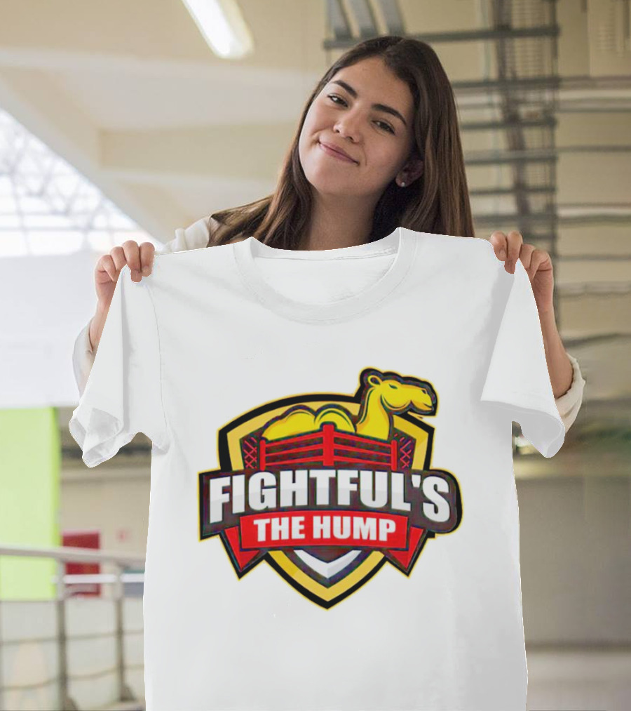 Fightful's The Hump Wrestling Camel Badge T-Shirt