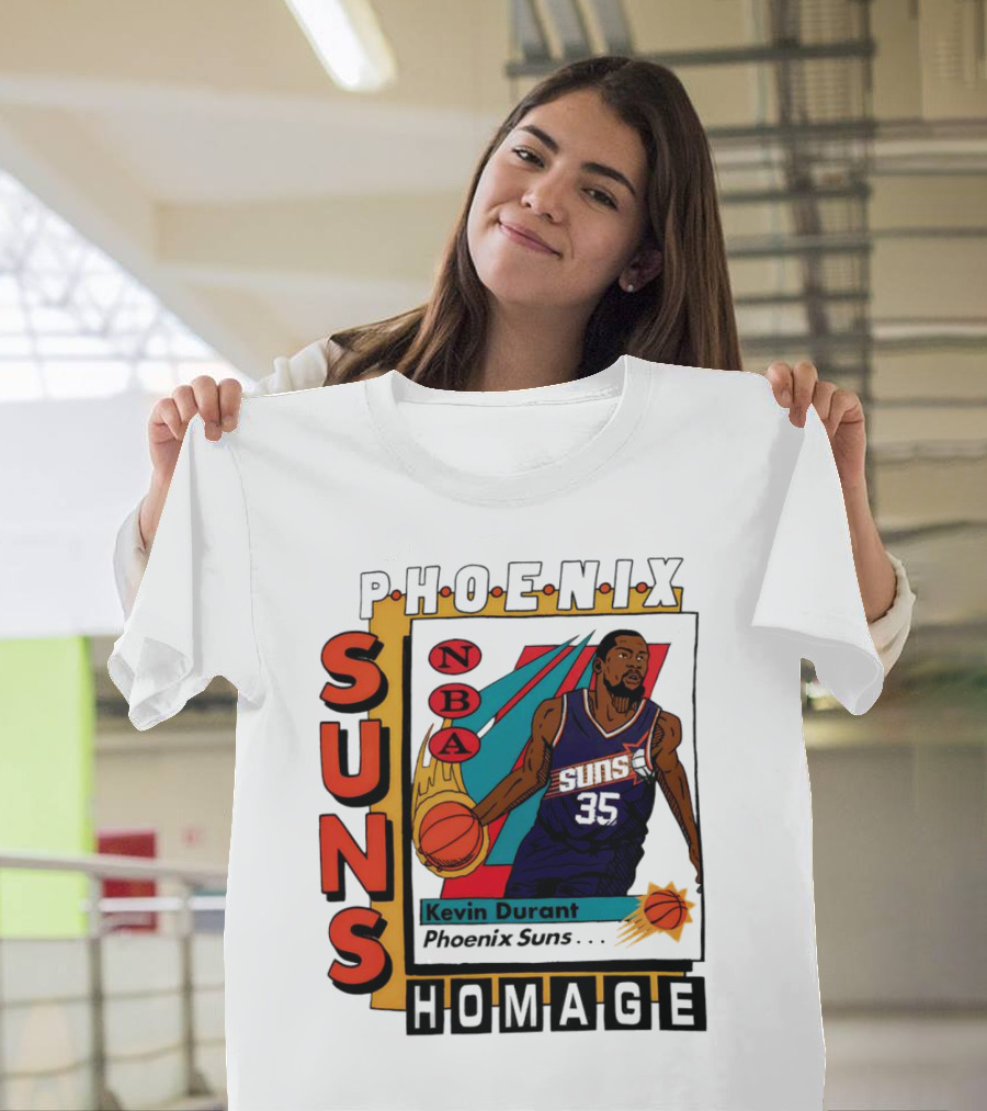 Kevin Durant Phoenix Suns NBA SkyBox Homage T-Shirt