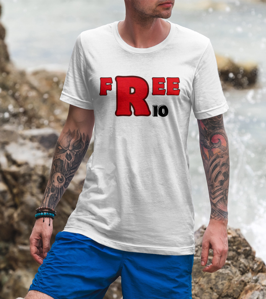 Peeta Mellark Free Rio Da Yung Rose Bold Red Letters T-Shirt