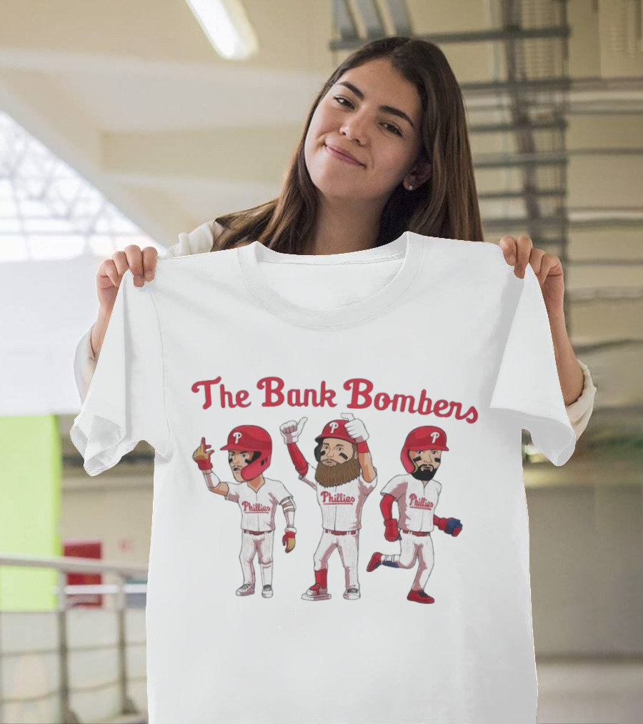 The Bank Bombers Phillies Bryce Harper T-Shirt