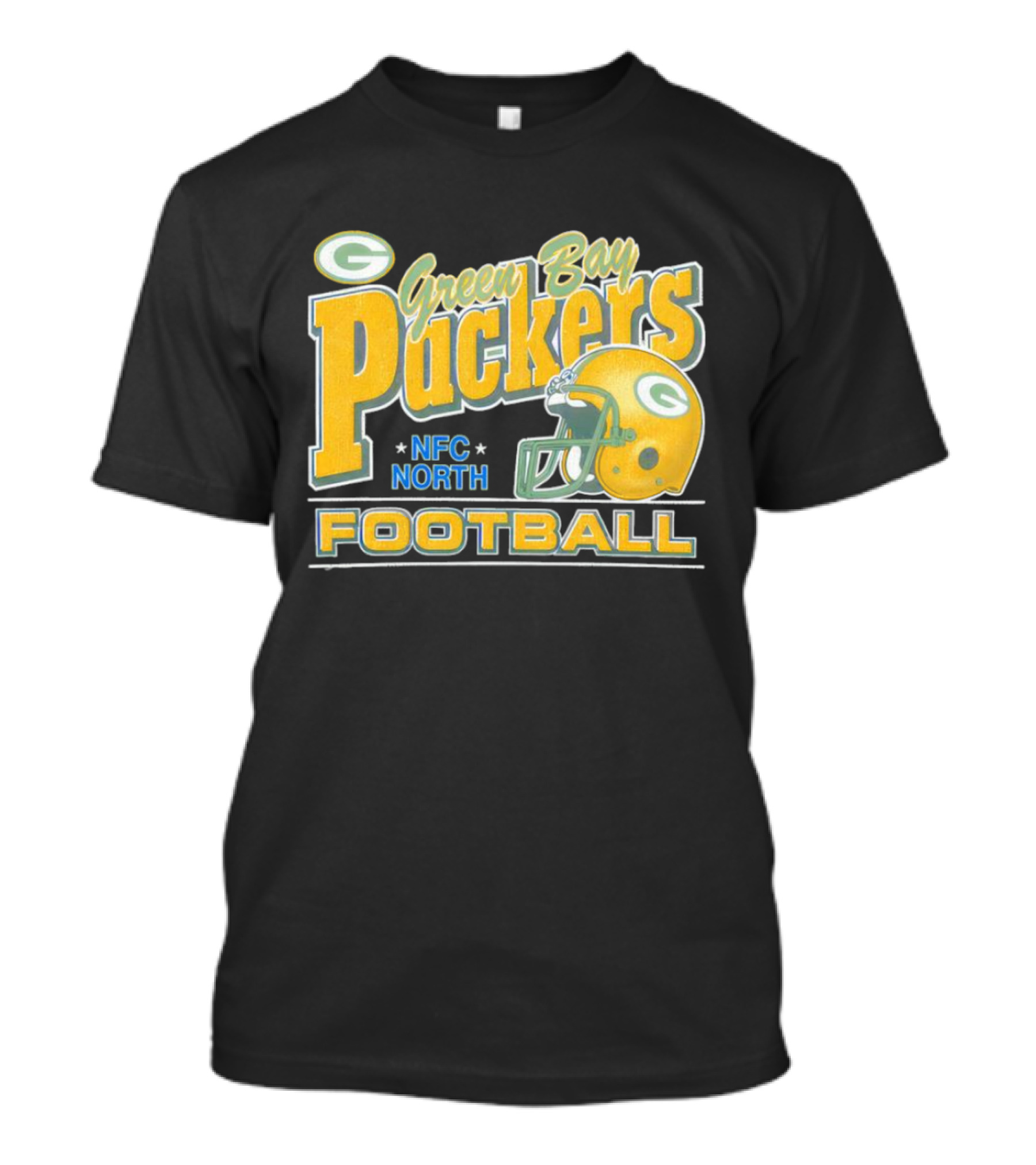 Green Bay Packers NFC North Football Helmet T-Shirt