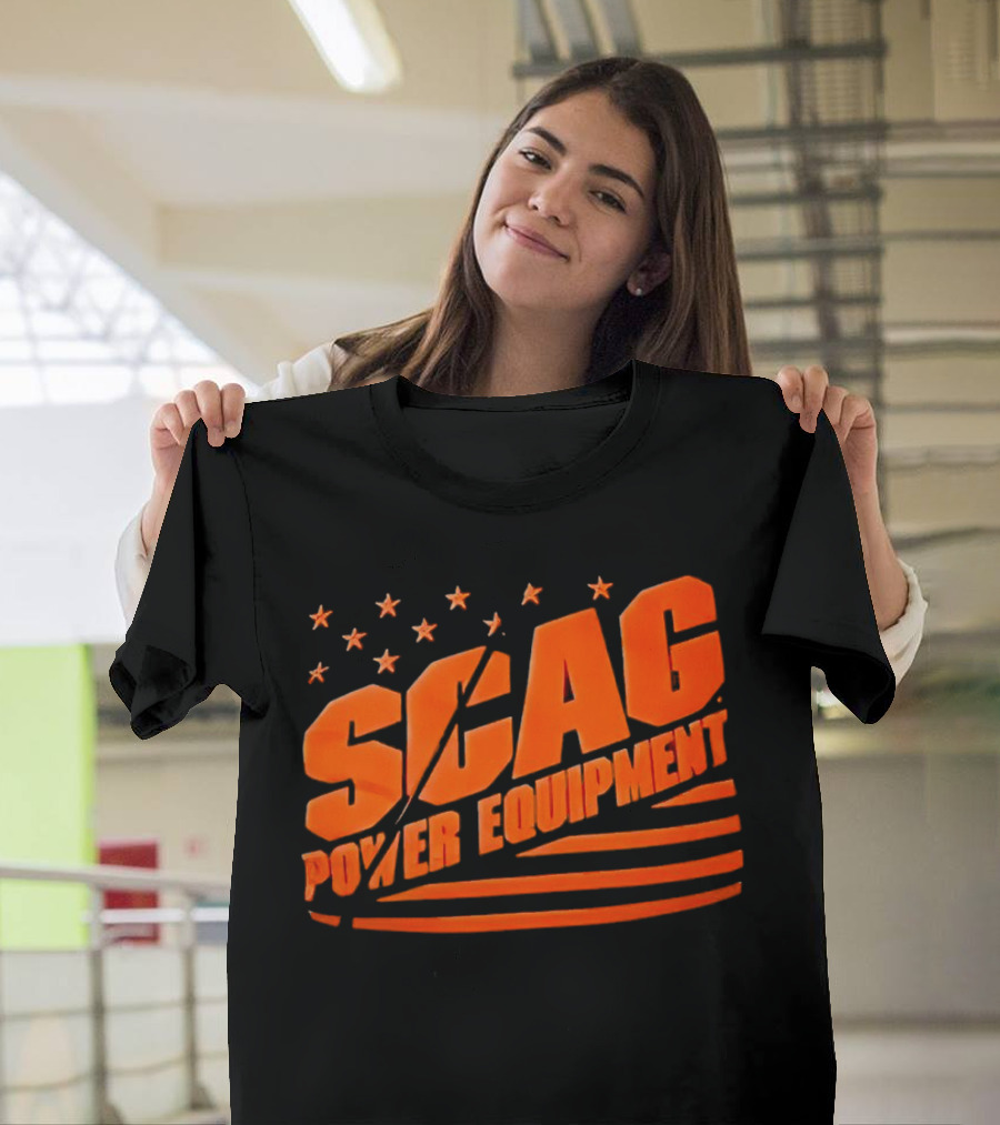 SCAG Power Equipment Flag T-Shirt