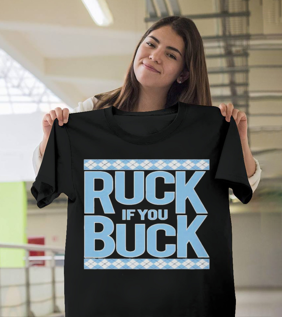 North Carolina Tar Heels Kaimon Rucker Ruck If You Buck Argyle T-Shirt