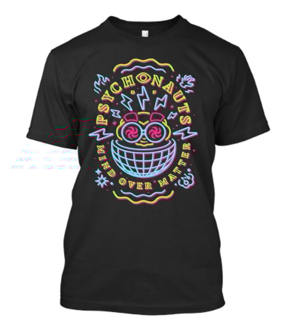 PSYCHONAUTS Mind Over Matter Neon T-Shirt