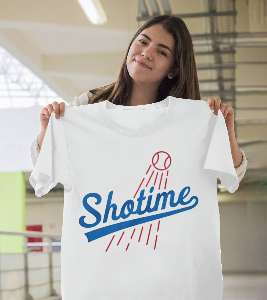 Shotime Baseball Dodgers Los Angeles T-Shirt