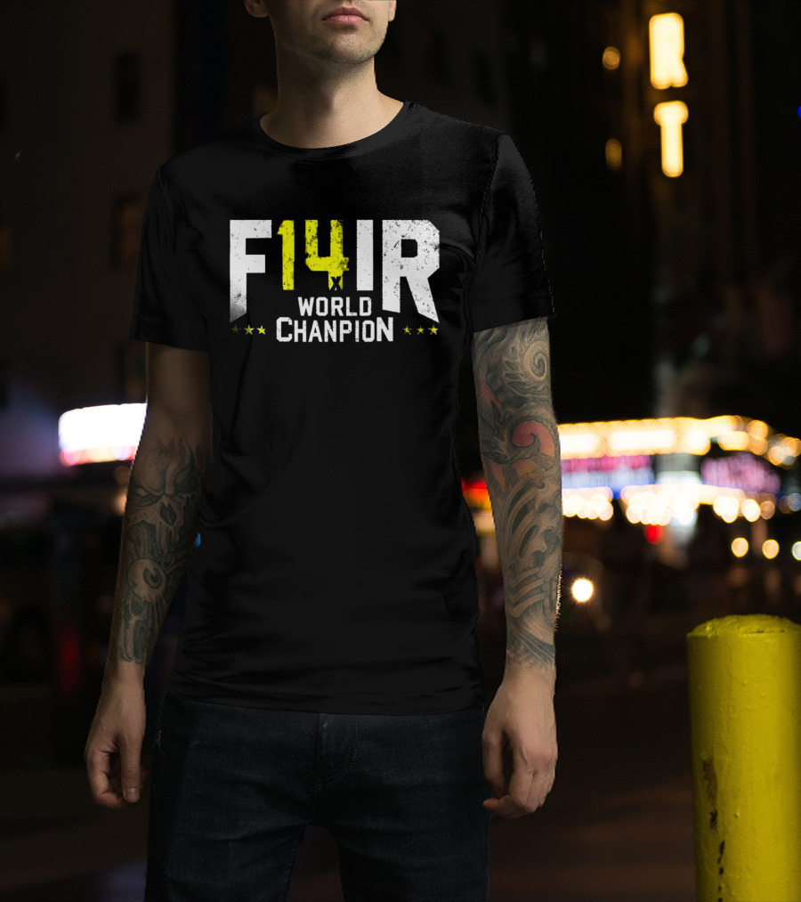 F14IR World Champion 14X Star T-Shirt