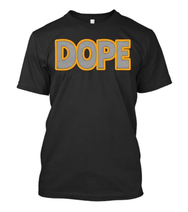 John Felix Dope Bold Yellow Outline T-Shirt