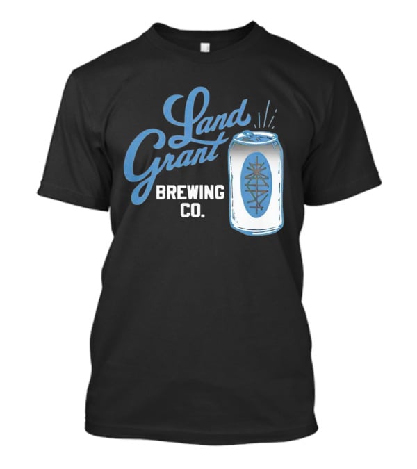 Land Grant Brewing Co Vintage Can T-Shirt