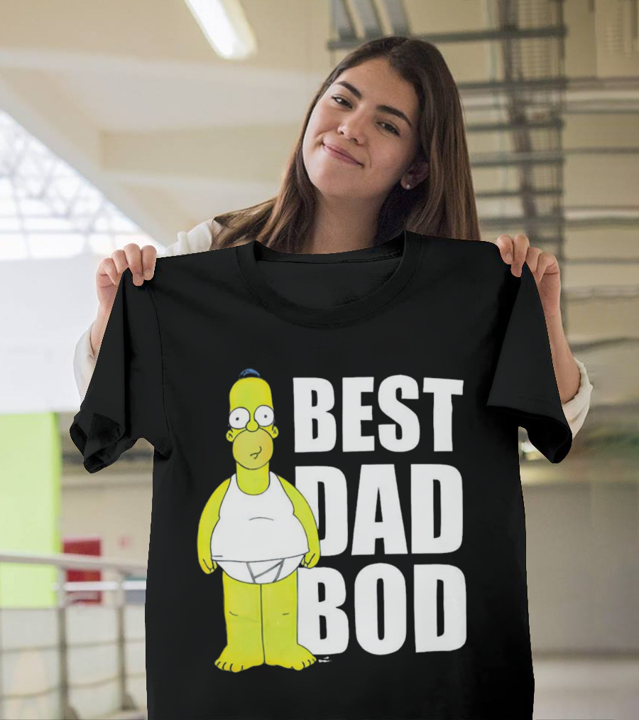 Homer Simpson Best Dad Bod The Simpsons T-Shirt
