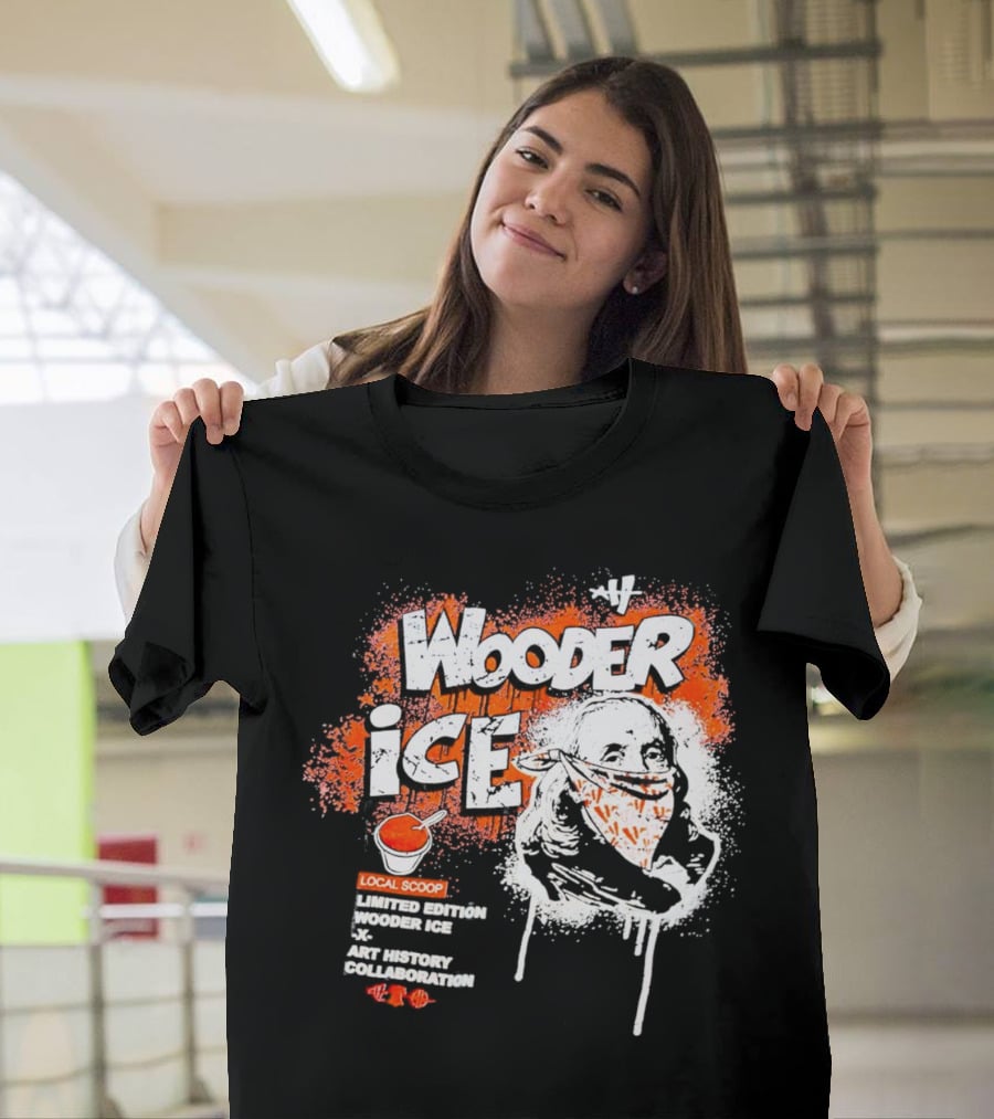 Wooder Ice Local Scoop Art History Collaboration T-Shirt