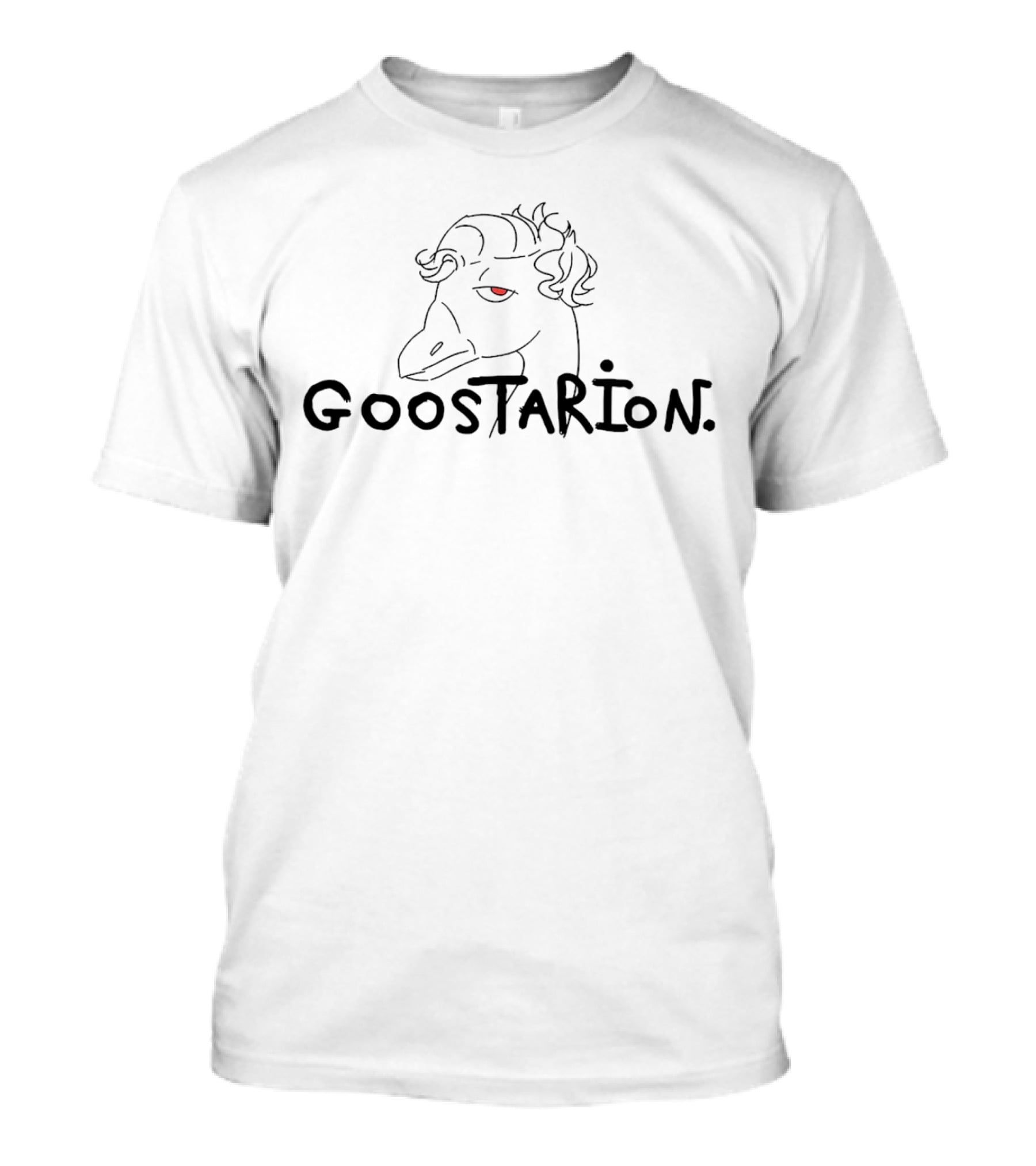 Goostarion Goose Astarion Meme Red Eye Drawing T-Shirt