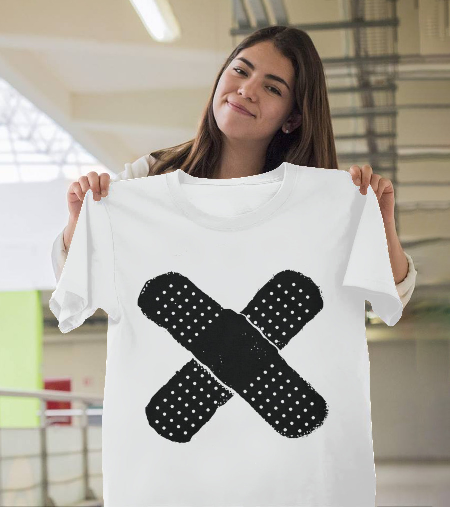 The First Time Band-Aid Kid Laroi Style Cross Bandaid T-Shirt