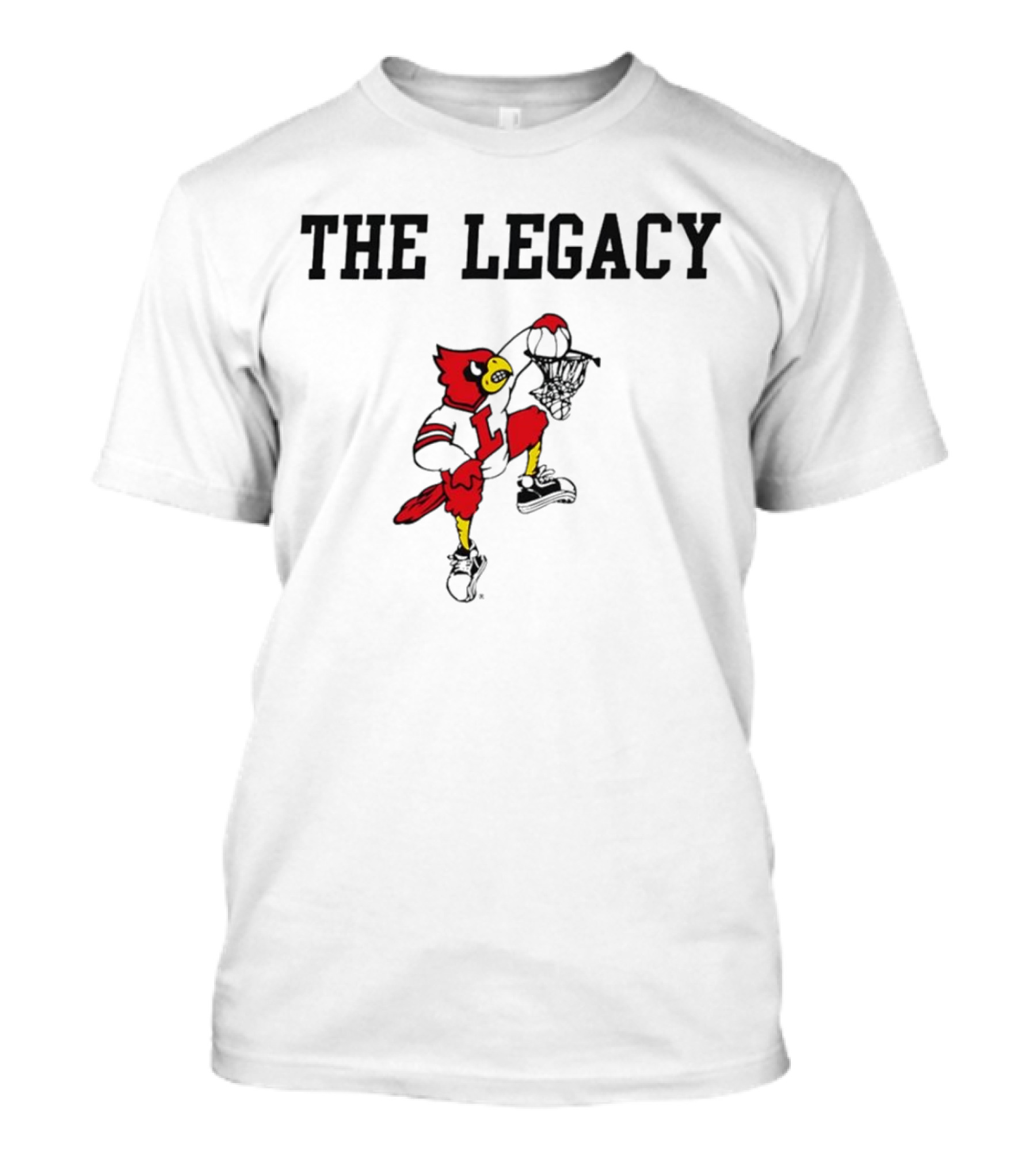 The Legacy Louisville Cardinals Dunking Bird T-Shirt