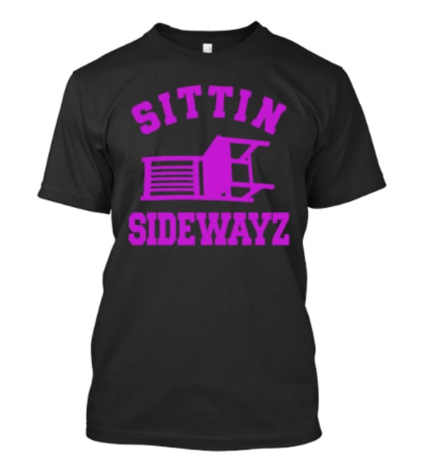 Sittin’ Sidewayz Purple Chair T-Shirt
