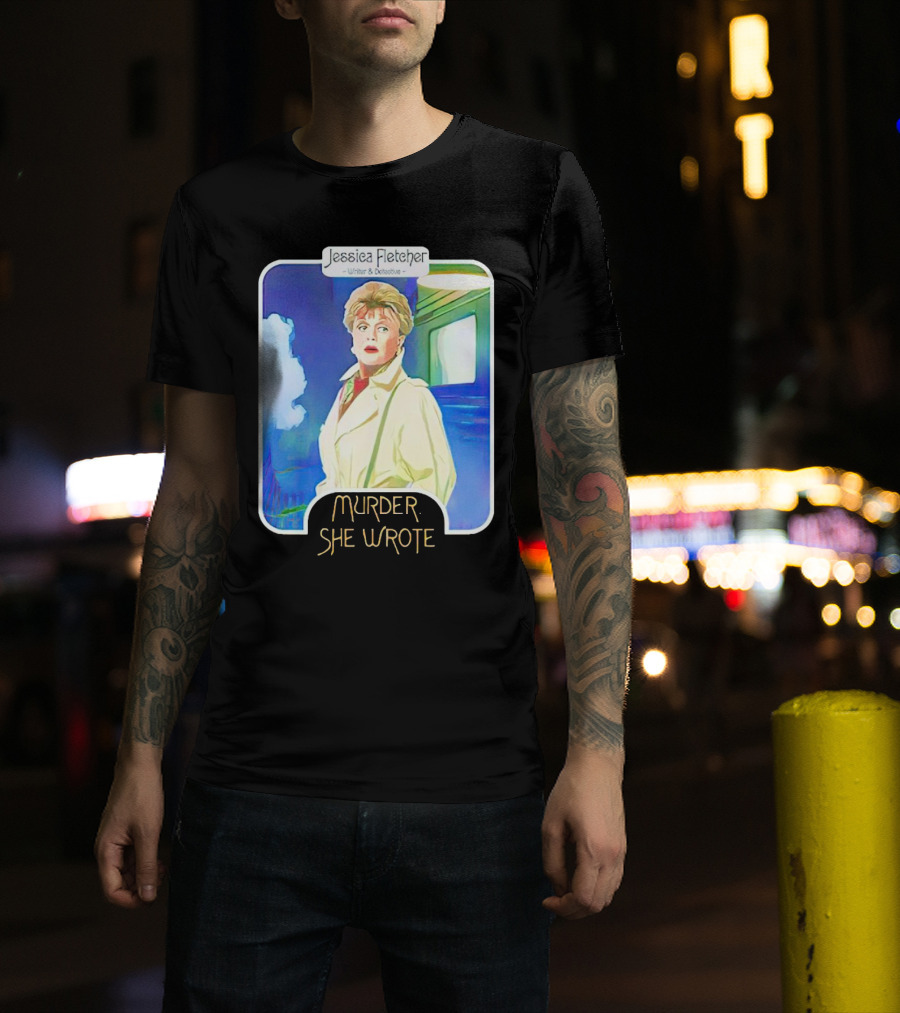 Jessica Fletcher Writer Detective Murder She Wrote T-Shirt