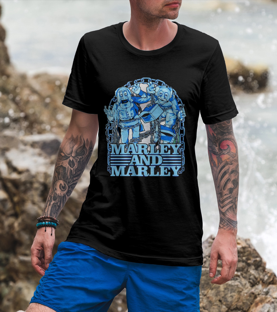 Marley And Marley Muppets Ghosts Chains Scene T-Shirt