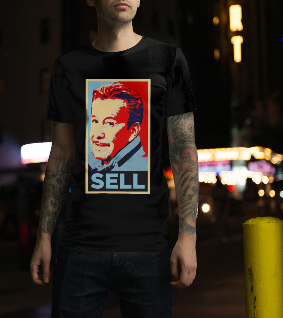 Sell Hope Style Portrait Red Blue Face T-Shirt